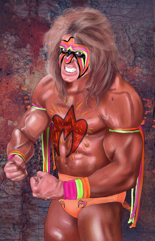 Ultimate Warrior Wrestlemania VI 11x17